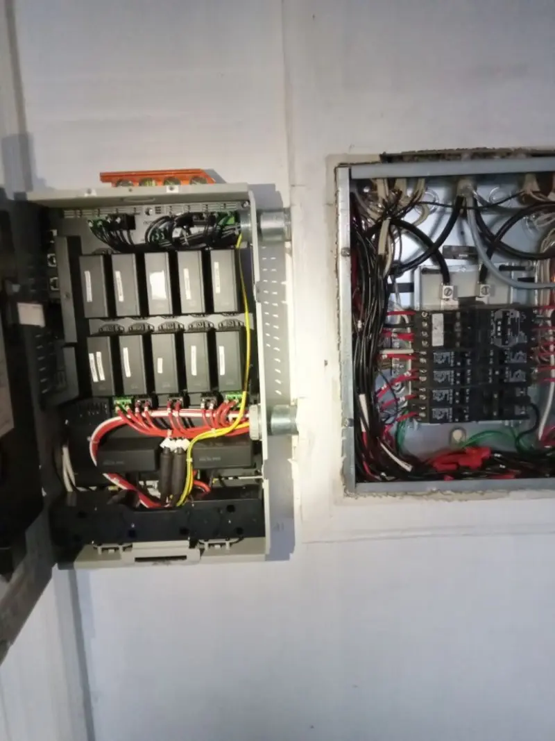 Electrical panel upgrade completed for Indoor Lighting Installation in Ensley